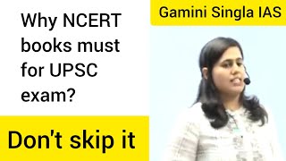 Why NCERT books must for UPSC Gamini Singla IAS upsc ias ips iasmotivation lbsnaa irs ifs [upl. by Fredi]