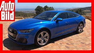 Audi A7 2018 Erste FahrtReviewDetailsErklärung [upl. by Adnawaj239]