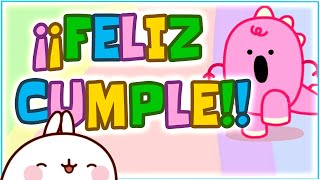 ¡ FELIZ CUMPLEAÑOS  🎁 Original Felicitación de Cumpleaños para Enviar 🎈 Canción Cumpleaños Feliz 🎂 [upl. by Satterfield]