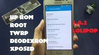 G530H  Up Rom Stock 502 Lolipop  Root  Custom Recovery TWRP  Deodex Rom  Xposed [upl. by Yelwar600]