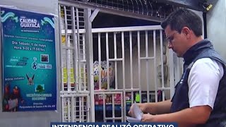 Intendencia realizó operativo a licoreras en Guayaquil [upl. by Zechariah]