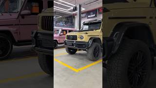 Legendary GClass Showcase Desert Yellow 4x4 Brabus G800 amp G900 in One Ultimate Video [upl. by Aurora232]