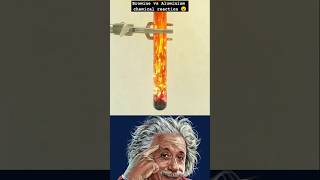 Bromine vs Aluminium chemical reaction 😲🤯 facts science physics chemistry shorts shortsfeed [upl. by Mastrianni585]