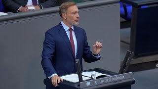 Lindner zum Haushalt „Wir haben aus Fehlern gelernt“ [upl. by Maurer]