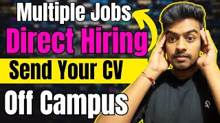 Direct Hiring  Biggest OFF Campus Drive For 2025 2024 2023 Batch  Fresher Jobs  Kn Academy [upl. by Burger977]