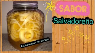 CEBOLLA CURTIDA SALVADOREÑA😋 RECETA FACIL👌 [upl. by Puett788]