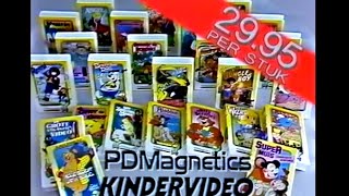 PDMagnetics Kindervideo  TV Reclame 02 1985 [upl. by Manthei117]