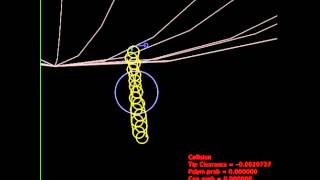 Actin Filament Interacting with Listeria monocytogenes [upl. by Mathe]