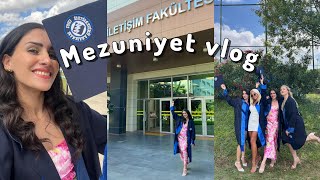 Marmara Üniversitesi 2024 Mezuniyet Vlogu 🎓  Hoşçakal Marmara Bu kızlar artık mezun 🥳 [upl. by Strickler248]