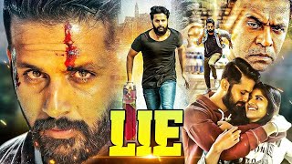 LIE Hindi Dubbed Action Thriller Movie  Nithin Megha Akash Ravi Kishan Arjun Sarja  2023 Movie [upl. by Joella834]