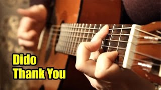 Dido  Thank You  На гитаре  разбор [upl. by Iluj]