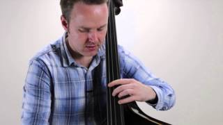 BLUES DOUBLE BASS LESSON with Geoff Chalmers [upl. by Kone]