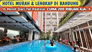 Hotel Murah di Bandung Dekat dengan Tol Pasteur  V HOTEL amp Residence [upl. by Nonnahs812]