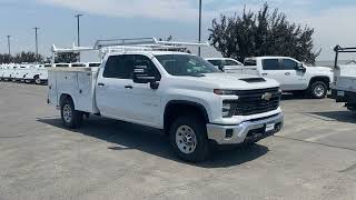 2024 Silverado 3500 Duramax with Reading SL Service Bed [upl. by Malda]