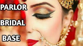 Bridal Base banany ka professional tarika  Bridal Makeup Base Tutorial in India Pakistan [upl. by Aihk871]