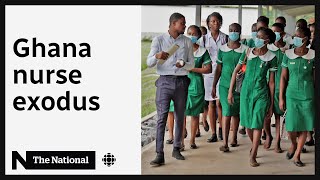 Canada’s nurse recruitment leaves Ghana shortstaffed [upl. by Vanessa421]