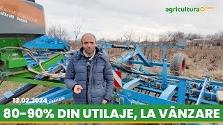 agriculturavideo  Green Agro vinde acum 8090 din utilaje dar urmează noi achiziții [upl. by Nirat]