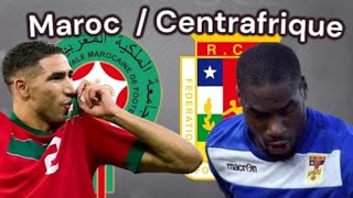 CAN 2025  Maroc  Centrafrique [upl. by Eahs]