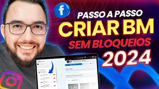 Como criar BM INFINITAS e CONTA DE ANÚNCIOS no Facebook 2024 [upl. by Anailil161]