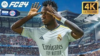 FIFA 24  Real Madrid vs Bayern Munich  UCL Semifinal 2024 4K [upl. by Alaaj]