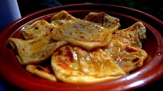 Crepe Marocaine Msemen Sans Semoule [upl. by Tupler]