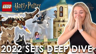 A Deep Dive Into The LEGO Harry Potter 2022 Summer Sets  Thoughts Live Stream [upl. by Trebreh]