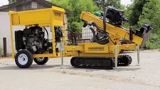 Micropile Drill Rig for rock drilling [upl. by Mommy513]