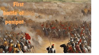 First battle of panipat 1526 how Babaur won the battle of panipat FaisalWarraich [upl. by Los]