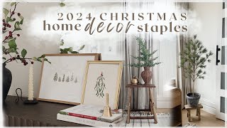 CHRISTMAS DECOR MUSTHAVES 2024  christmas decor haul  holiday decorating ideas [upl. by Enecnarf]