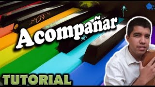 Como Acompañar Canciones En Piano Con Acordes [upl. by Yursa]