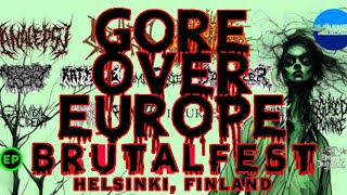 GORE OVER EUROPE BRUTALFEST DAY 2 25 MAY 2024 ON THE ROCKS HELSINKI FINLAND [upl. by Aznofla]