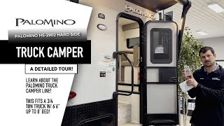 New 2024 Palomino RV Truck Campers for Sale HS2902  Detailed Features  Newaygo Grand Rapids MI [upl. by Rebm9]