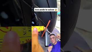 Isso pode te salvar  dicas pneufurado remendo pneus ideias utilidadepublica viralvideo [upl. by Enaasiali412]