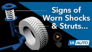 How to Tell Shocks and Struts Are Worn  Guide to Test Signs and Symptoms [upl. by Hsizan710]