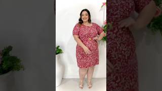 Vestido Plus Size Estampado Floral Liberty com Cinto Regulável de Uso Opcional… Sucesso de vendas 🙏 [upl. by Ida563]