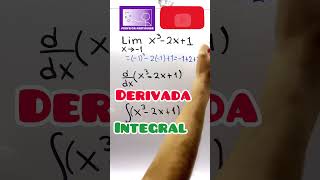 ☑️Límite Derivada e Integral de una función [upl. by Nalda]