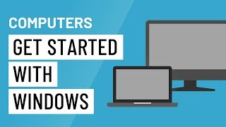 Computer Basics Getting Started with Windows [upl. by Yrmac]