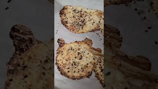 Crunchy Keto Everything Bagel Crisps [upl. by Kenweigh671]