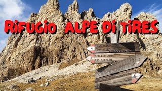 Rifugio ALPE di TIRES dallAlpe di SIUSI [upl. by Ettesel]