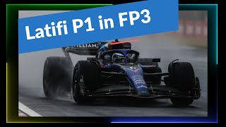 Nicholas Latifi Makes it into P1 in FP3 shock reaction [upl. by Dimitri]