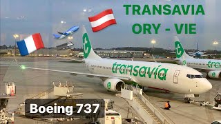 Transavia TO4288  🇫🇷 Paris Orly ORY  Vienna VIE 🇦🇹  Boeing 737  800  Economy [upl. by Zilla]