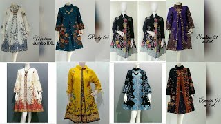 62 Kumpulan Baju Batik Tunik Wanita Modern Terbaru 2021 [upl. by Kciredorb]