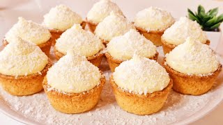 Raffaello Tartlets  Tart Recipe  Coconut Tartlets [upl. by Eelyahs]