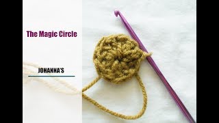 Crochet The Magic Circle  The Magic Loop [upl. by Annaer]