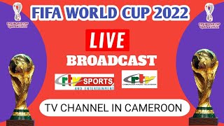 New World Sports amp CRTV live broadcast FIFA world cup 2022 in Cameroon [upl. by Trefor]