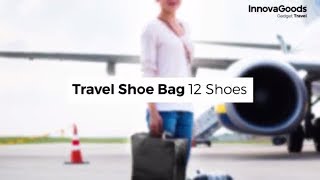 InnovaGoods Gadget Travel Shoe Bag 12 Shoes [upl. by Vilhelmina684]