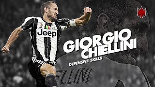 Giorgio Chiellini  Defensive Skills  2017 HD [upl. by Tobit]