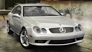 V8 MOTORLU CANAVAR MERCEDESBENZ CLK500 MODİFİYESİ  NFS Most Wanted [upl. by Dorman]