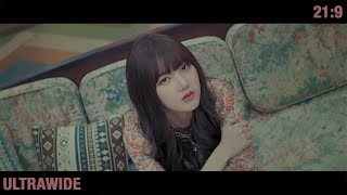 219 MV GFRIEND여자친구  Sunrise해야 Kpop UltraWide Ver [upl. by Buote]