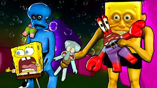 SpongeBob vs HUNGRY SPONGE in Roblox [upl. by Picardi]